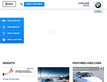 Tablet Screenshot of conlanandsonsbmw.ie
